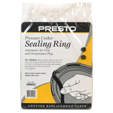 NATIONAL PRESTO Seal Ring Plug&Vent 9902 09902